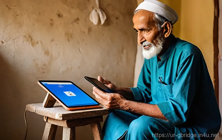 글로벌브릿지와 혁신적 커뮤니케이션 - **Prompt:** A dynamic and colorful image of a small business owner, a middle-aged Pakistani man with...